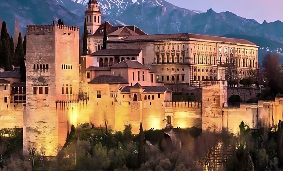 قصر الحمراء )مرخصة) قصر الحمراء في غرناطة: الأندلس