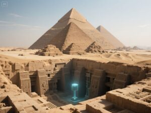 منشآت غامضة تحت الأهرامات بالجيزة اكتشفت بتقنية SAR