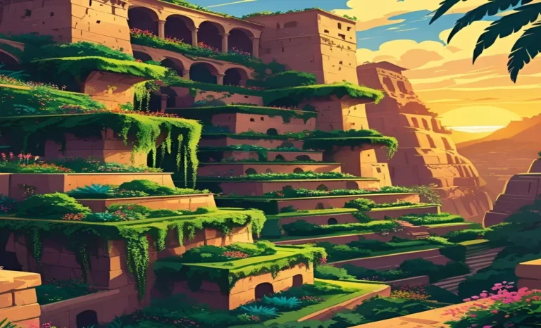 أين تقع حدائق بابل المعلقة؟ 2 حدائق بابل المعلقة