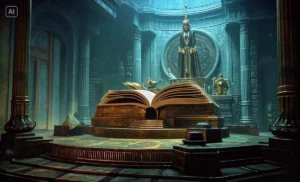 علم الكتاب. غلاف متجر مستكشف التاريخ history explorer